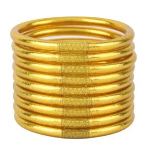 BuDhaGirl- Gold All Weather Bangles